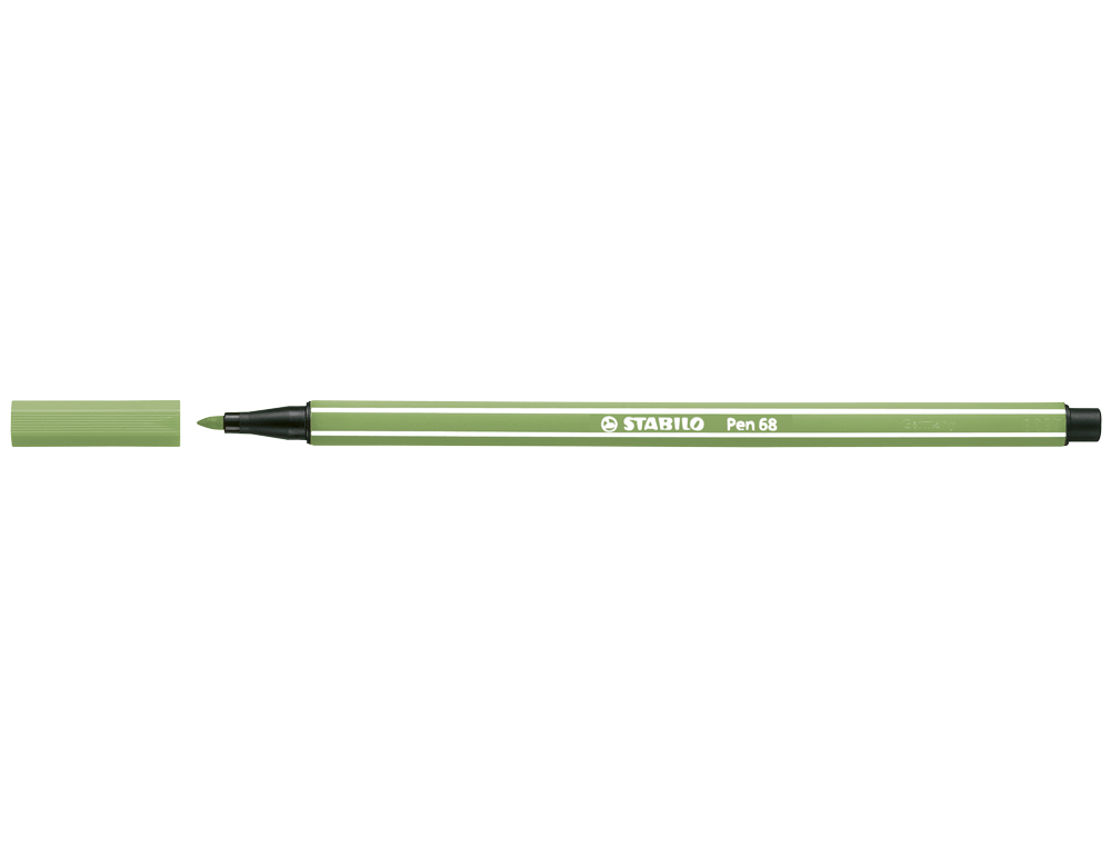 Marcador stabilo aguarelavel pen 68 verde folha 1 mm ( Imagem 4 de 9 ) - Preview