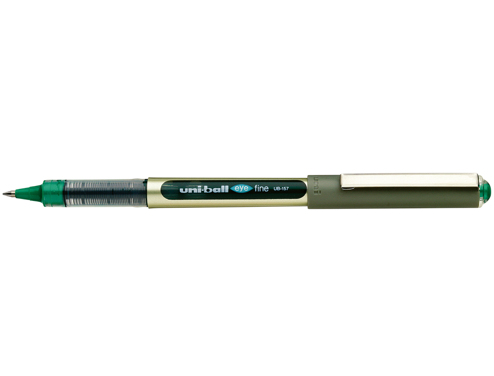 Marcador uni-ball roller ub-157 verde 0,7 mm ( Imagem 3 de 4 ) - Preview