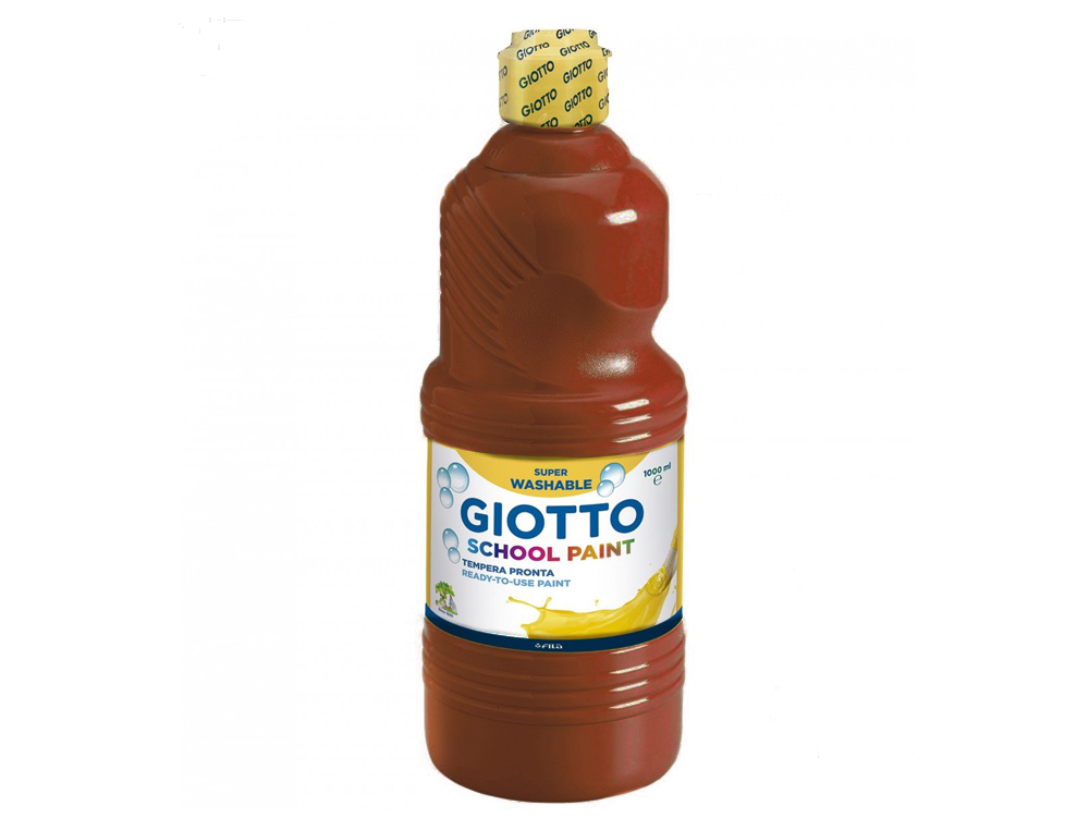 Guache escolar lavavel giotto 1000 ml castanho ( Imagem 3 de 5 ) - Preview