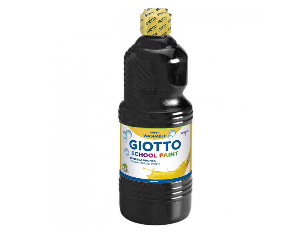 Guache escolar lavavel giotto 1000 ml preto ( Imagem 3 de 5 ) - Preview