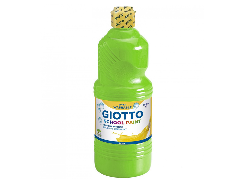 Guache escolar lavavel giotto 1000 ml verde cinabrio ( Imagem 3 de 5 ) - Preview