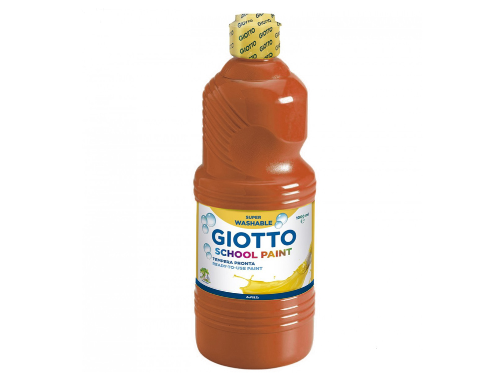 Guache escolar lavavel giotto 1000 ml laranja ( Imagem 3 de 5 ) - Preview