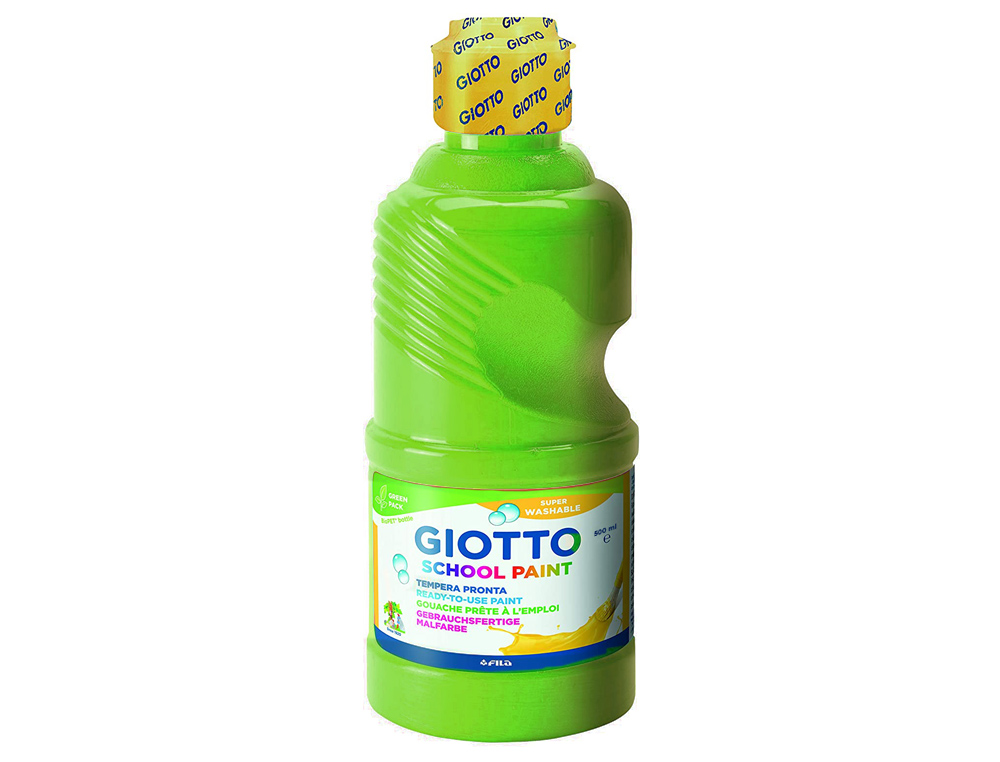 Guache escolar lavavel giotto 500 ml verde cinabrio ( Imagem 3 de 3 ) - Preview