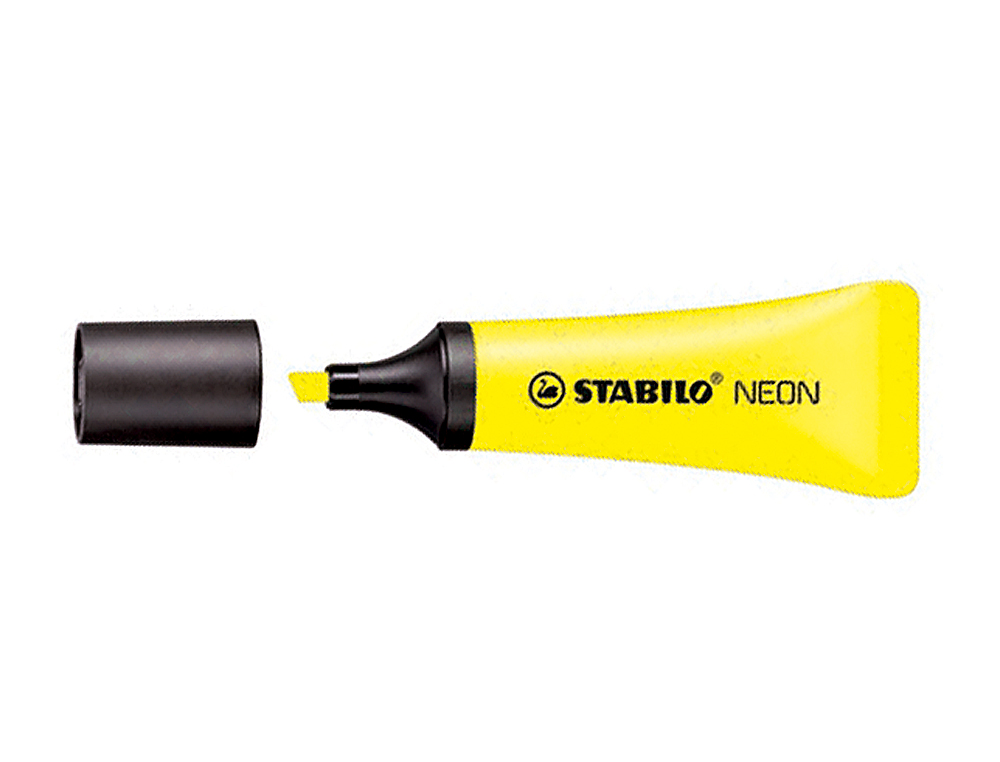 Marcador Stabilo Fluorescente 72 Amarelo Neon ( Imagem 4 de 7 ) - Preview