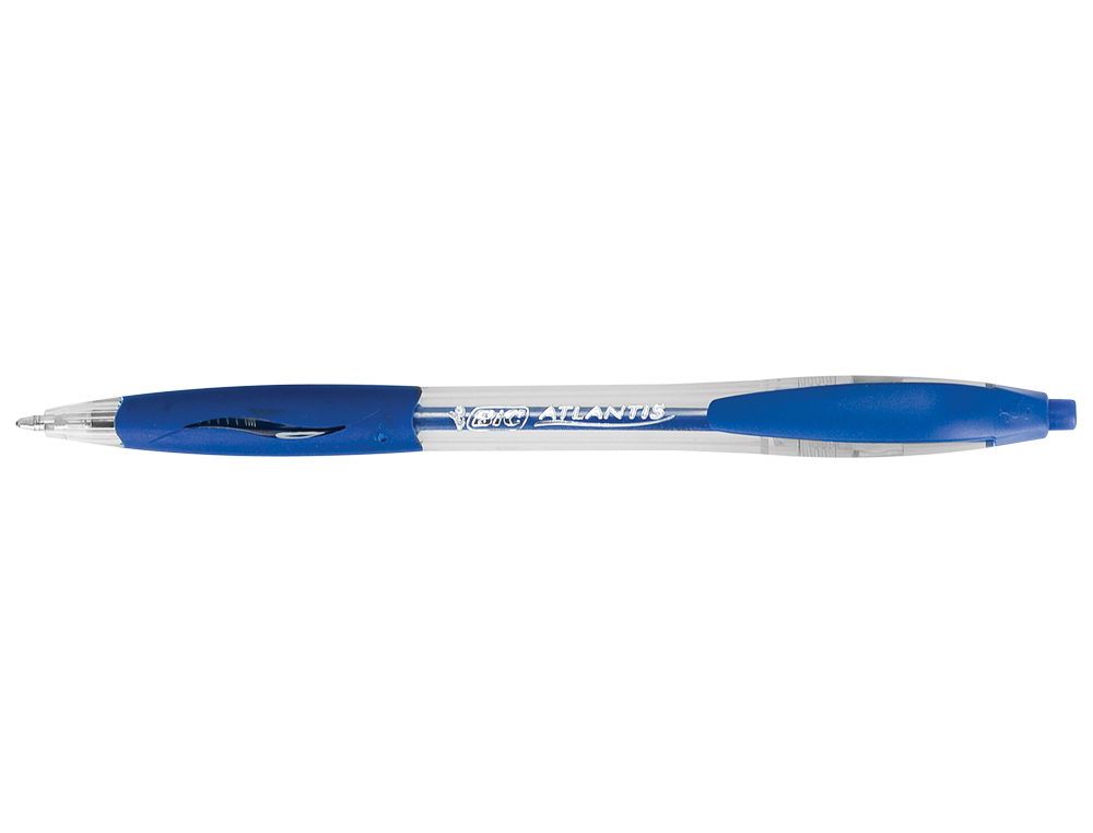 Esferográfica Bic Atlantis Azul Retratil Tinta Óleo Ponta de 1 mm ( Imagem 2 de 2 ) - Preview