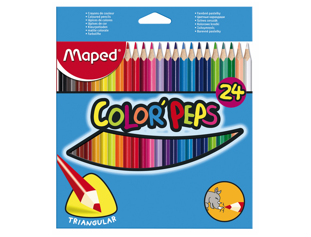 Lápis de Cor Maped  Color Peps - Caixa de 24 unidades ( Imagem 2 de 2 ) - Preview