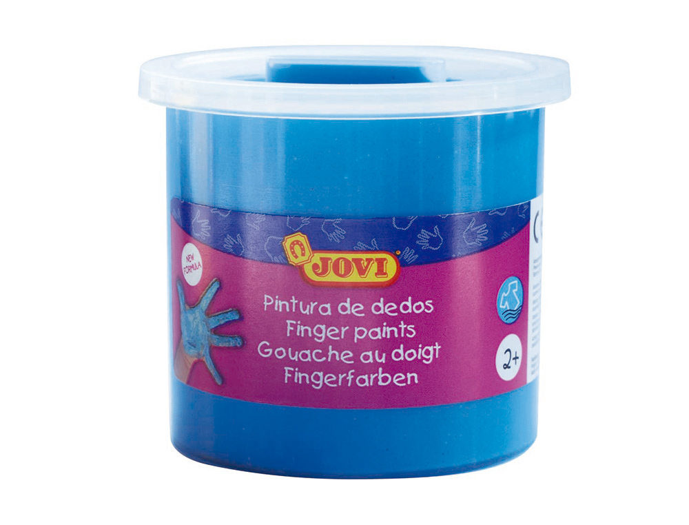 Estojo jovi pintura a dedos 125 ml azul opaco ( Imagem 2 de 4 ) - Preview