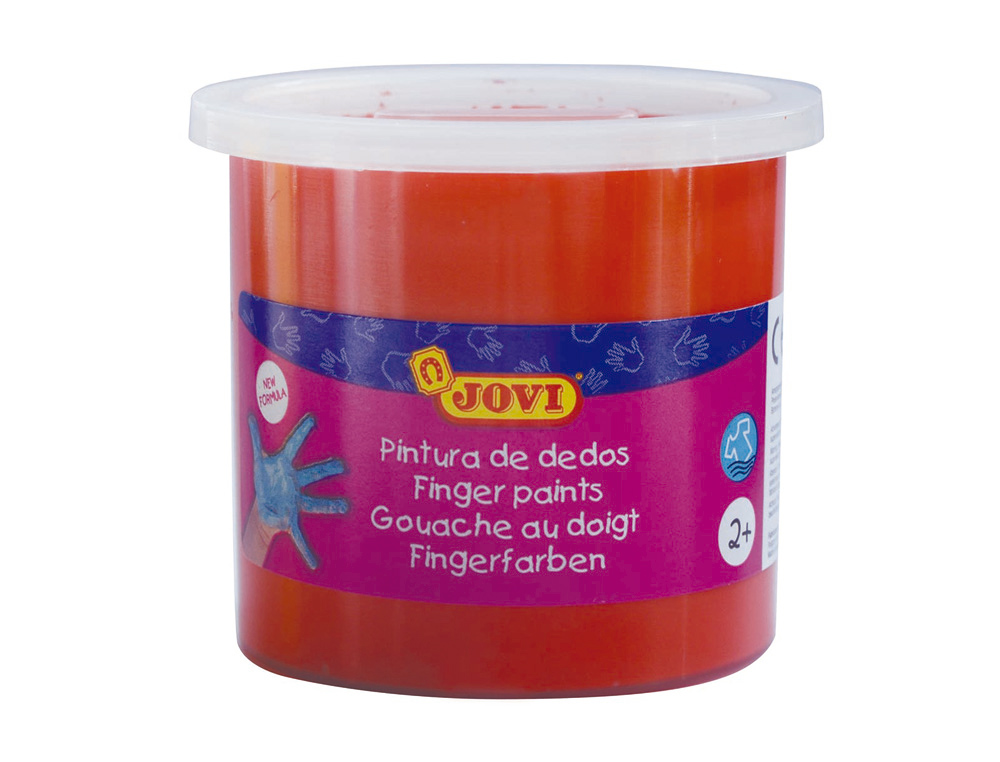 Estojo jovi pintura a dedos 125 ml vermelhao opaco ( Imagem 2 de 3 ) - Preview