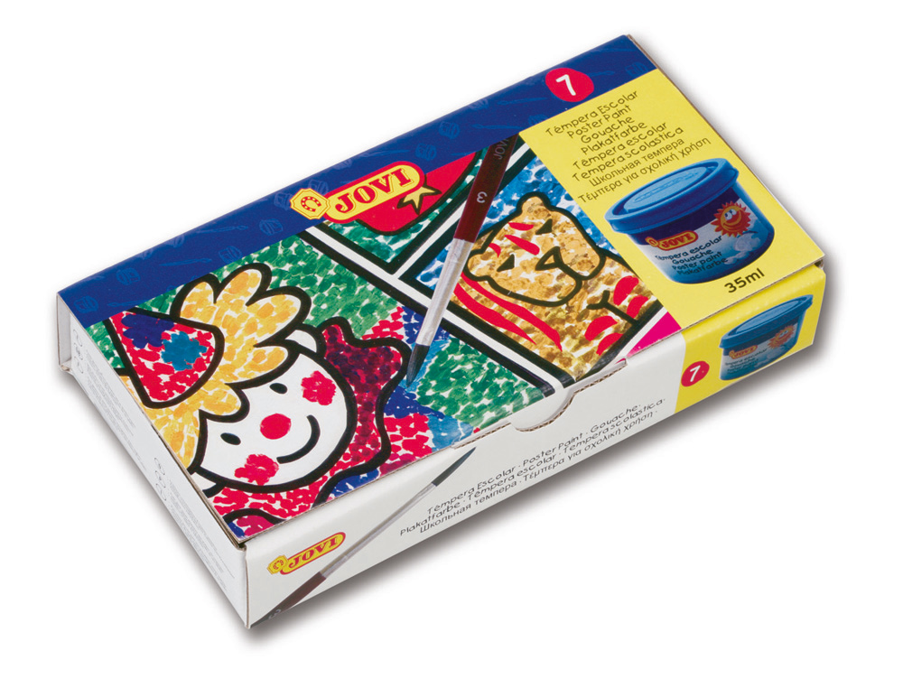 Guache Jovi 35ml 7 Cores Sortidas ( Imagem 2 de 9 ) - Preview