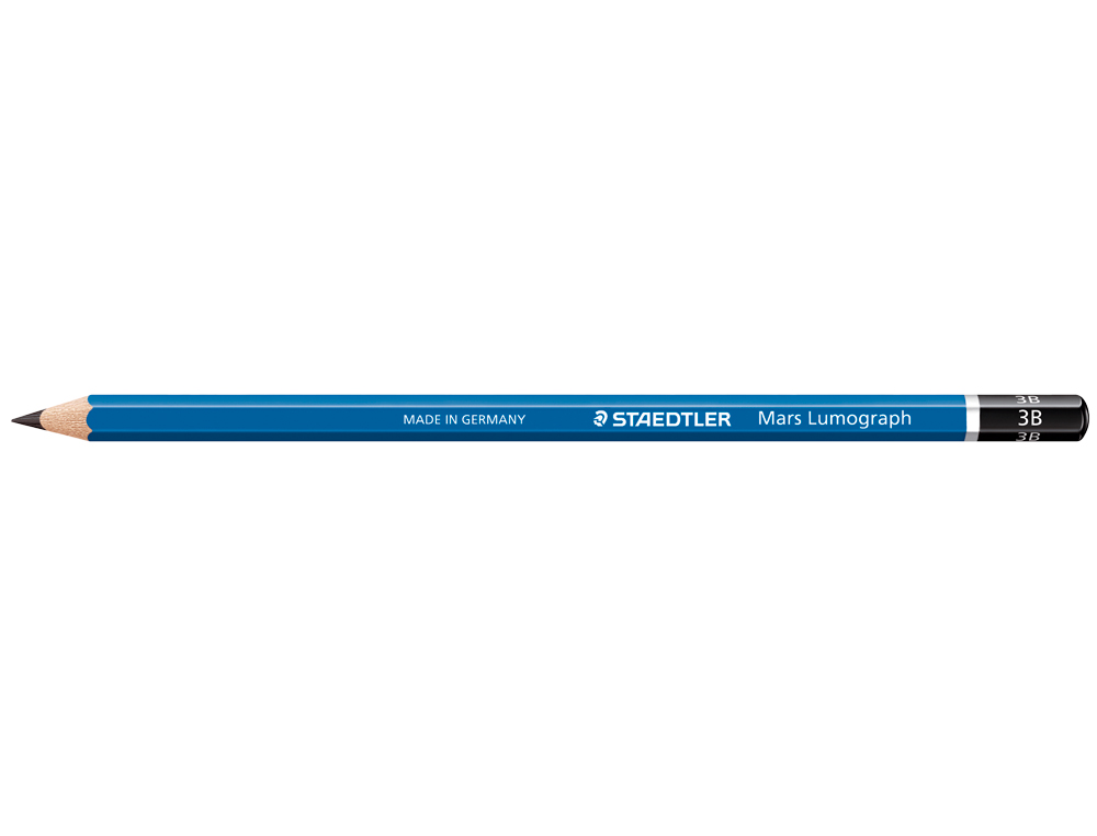 Lápis de Grafite Staedtler Mars Lumograph 3B ( Imagem 2 de 2 ) - Preview