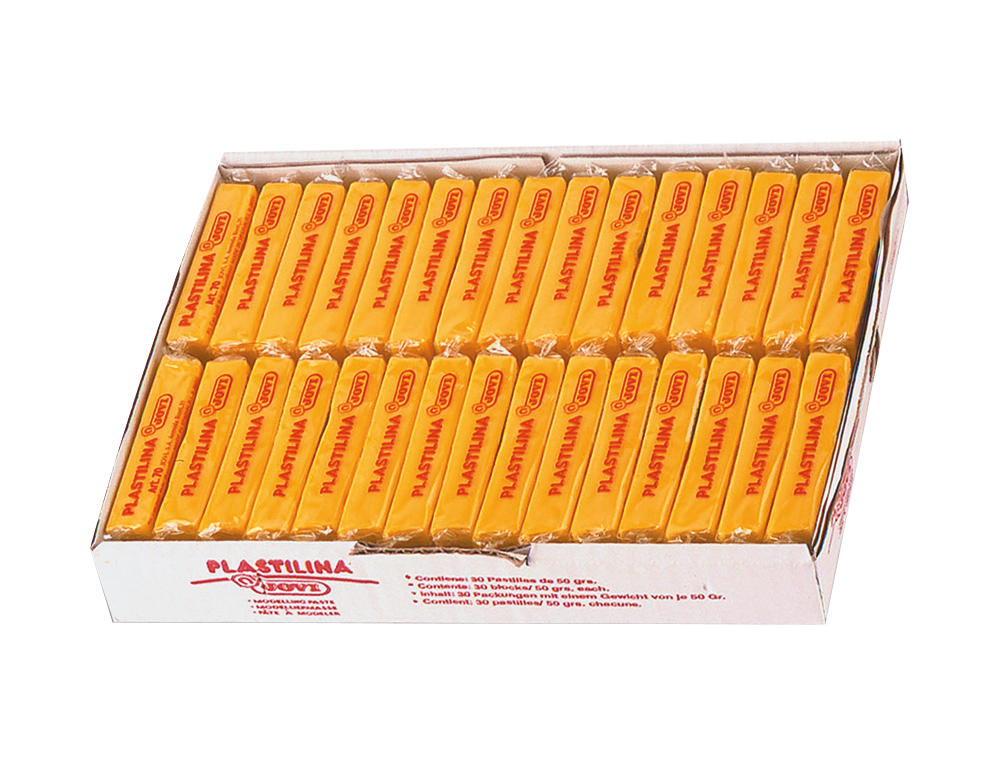 Plasticina Jovi 70 Barras de 50grs Caixa de 30 Cores Normais ( Imagem 2 de 9 ) - Preview