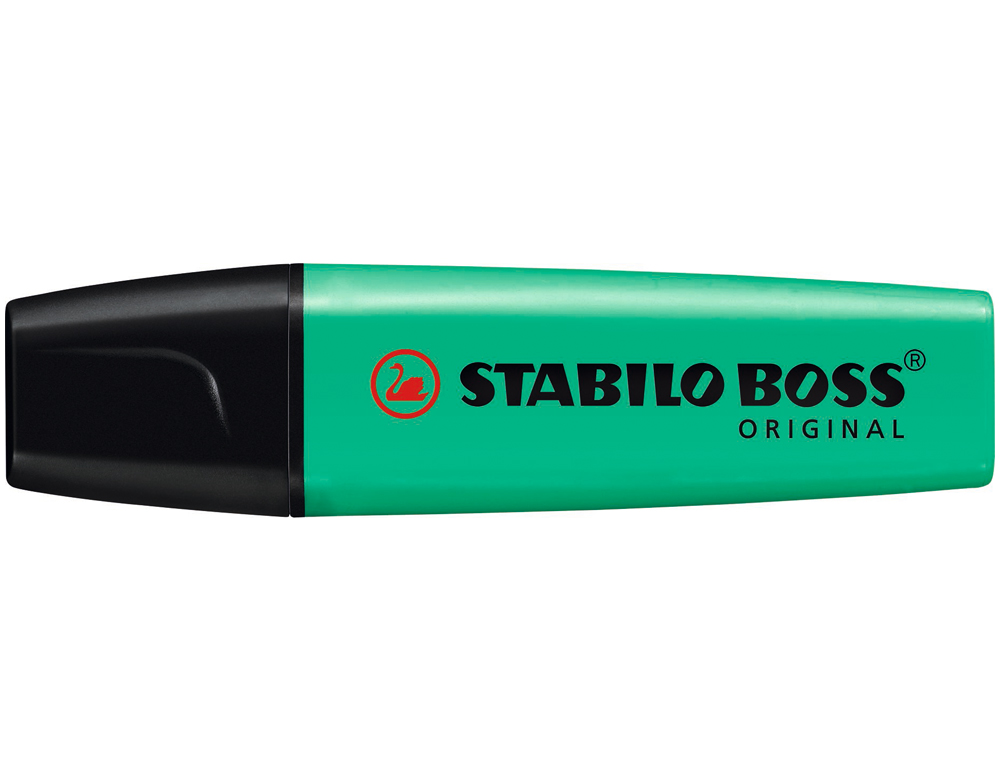 Marcador fluorescente stabilo boss 70 turquesa (10 unidades) ( Imagem 4 de 9 ) - Preview