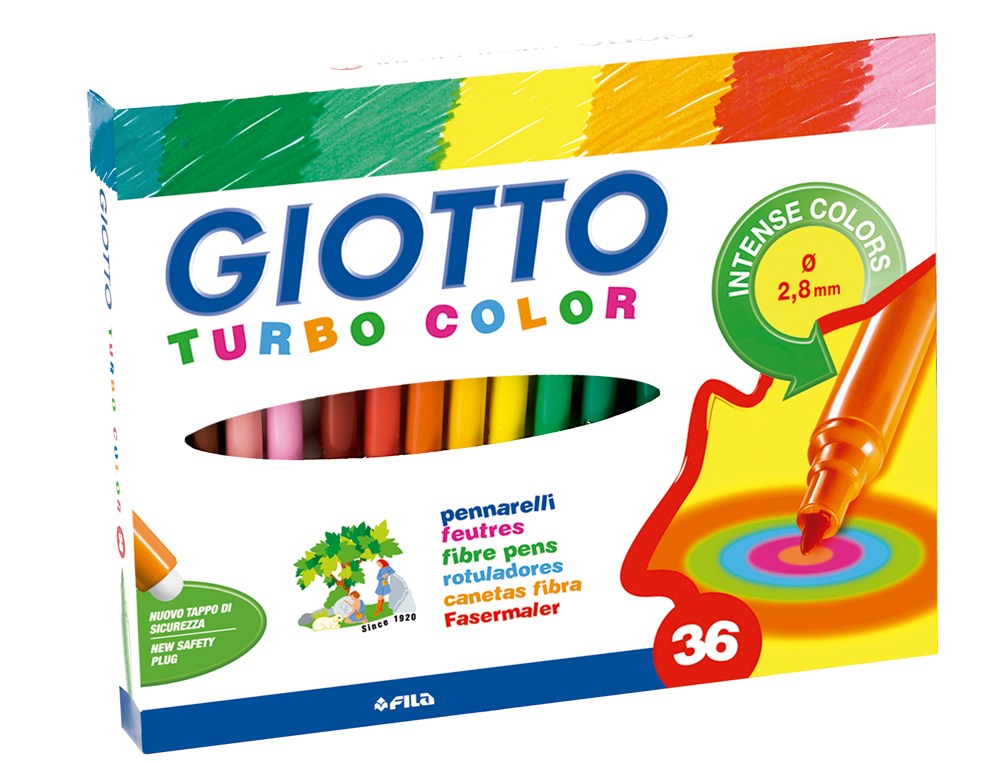Marcador Turbo Color Giotto 36 Unidades ( Imagem 2 de 6 ) - Preview