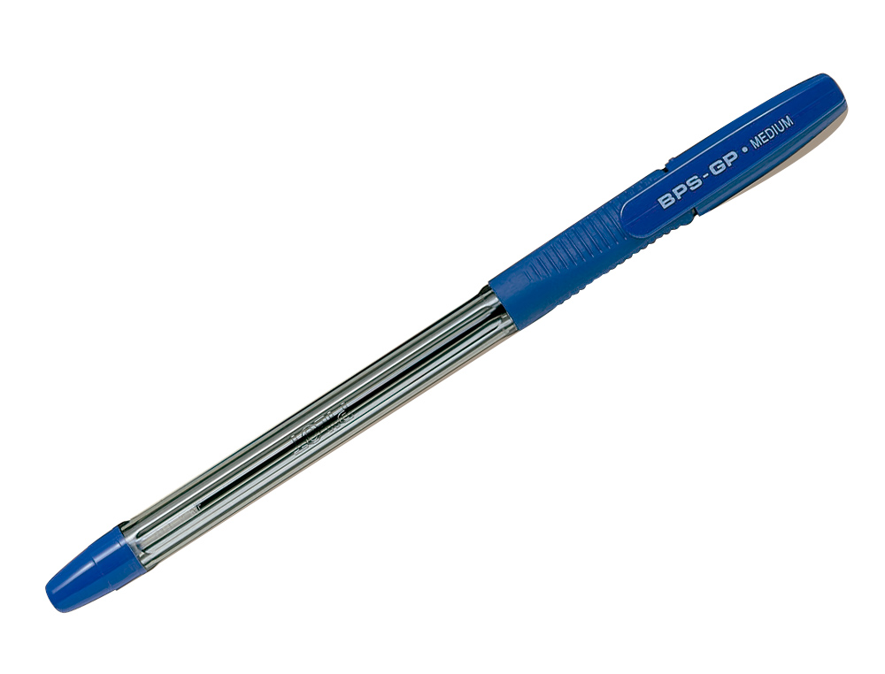 Esferografica pilot bps-gp azul -com grip-tinta base de oleo -com tampa ( Imagem 2 de 2 ) - Preview