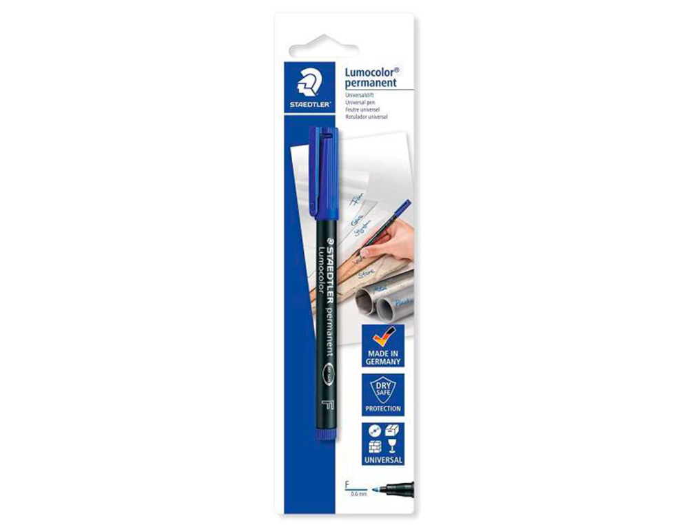 Staedtler - Permanent Azul F ( Imagem 4 de 4 ) - Preview