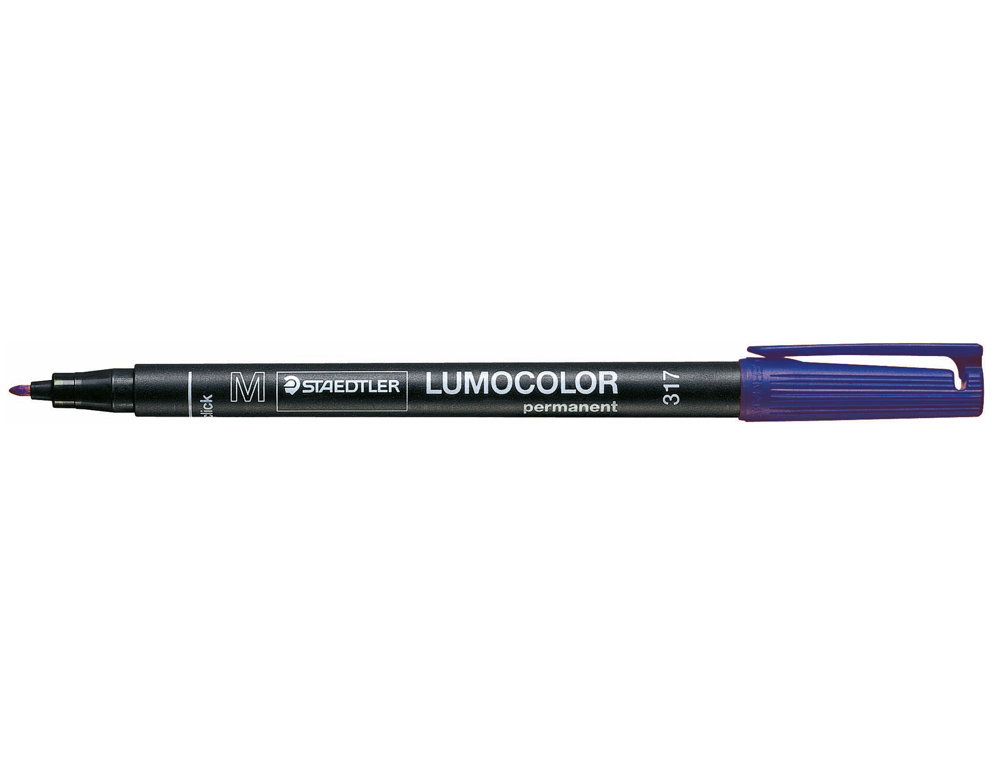 Marcador staedtler lumocolor retroprojecao 317-3 ponta 0,8-1 mm azul ( Imagem 3 de 7 ) - Preview