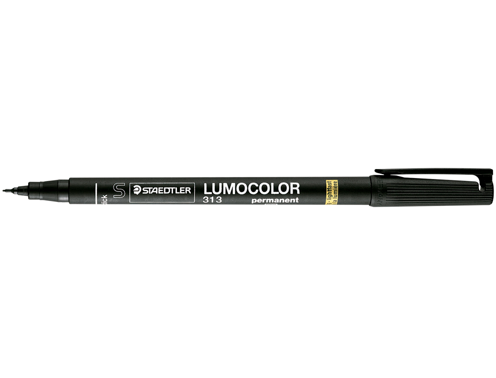 Marcador staedtler lumocolor retroprojecao 313-9 ponta 0,4mm preto ( Imagem 2 de 2 ) - Preview