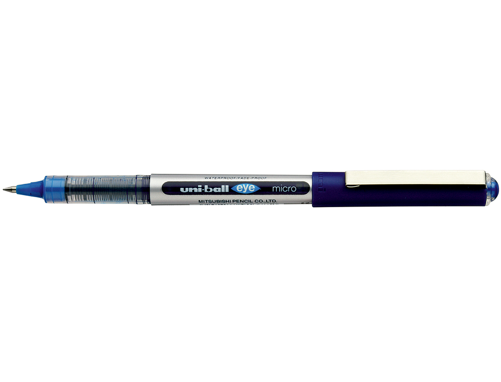 Marcador uni-ball roller ub-150 micro eye azul 0,5 mm ( Imagem 4 de 4 ) - Preview