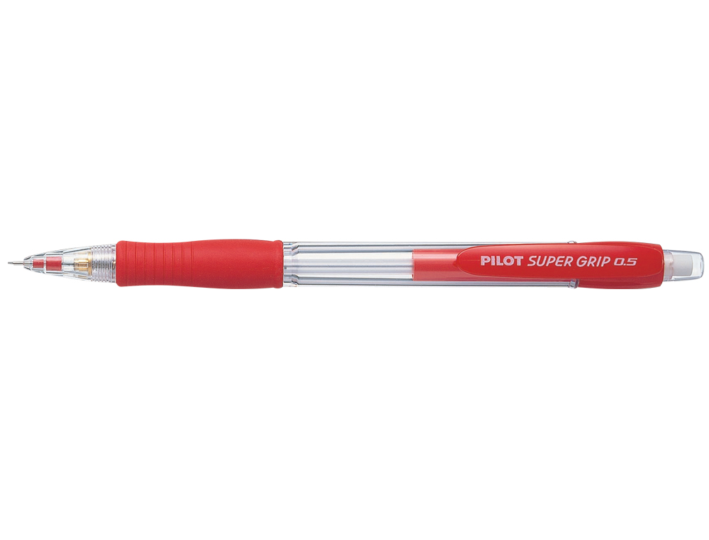 Lapiseira Pilot Super Grip Vermelho 0,5 mm com Grip ( Imagem 2 de 2 ) - Preview