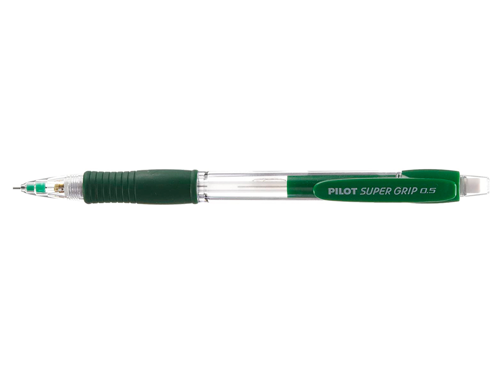 Lapiseira Pilot Super Grip Verde 0,5 mm Pega de Borracha ( Imagem 2 de 2 ) - Preview