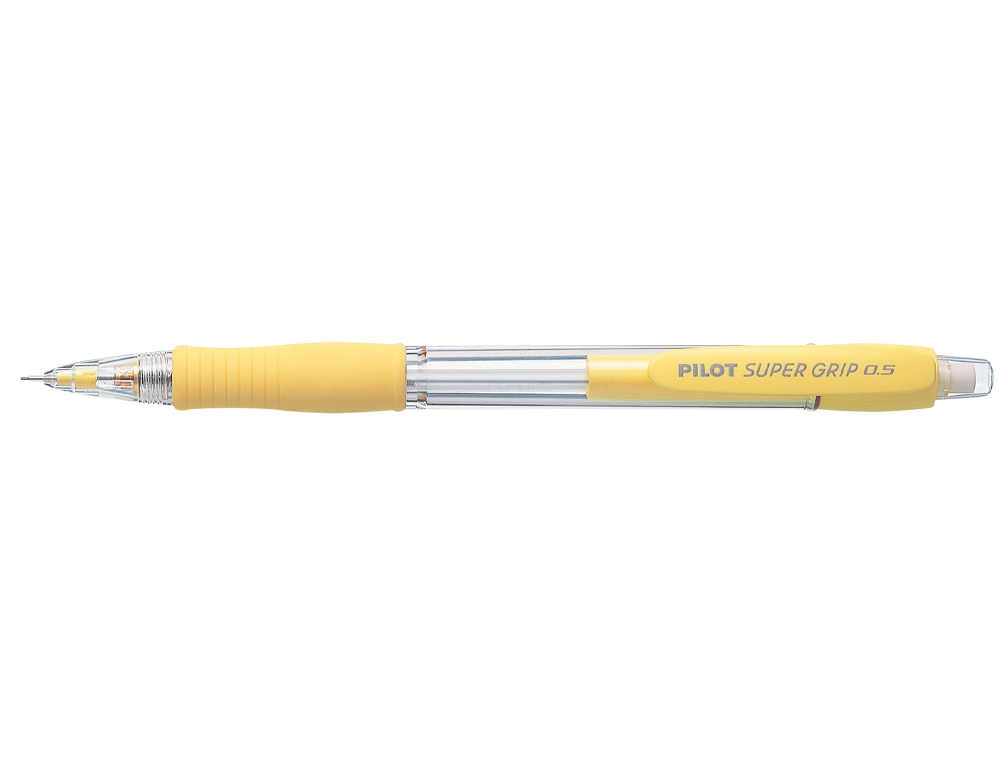 Lapiseira Pilot Super Grip Amarelo 0,5 mm com Grip ( Imagem 2 de 2 ) - Preview