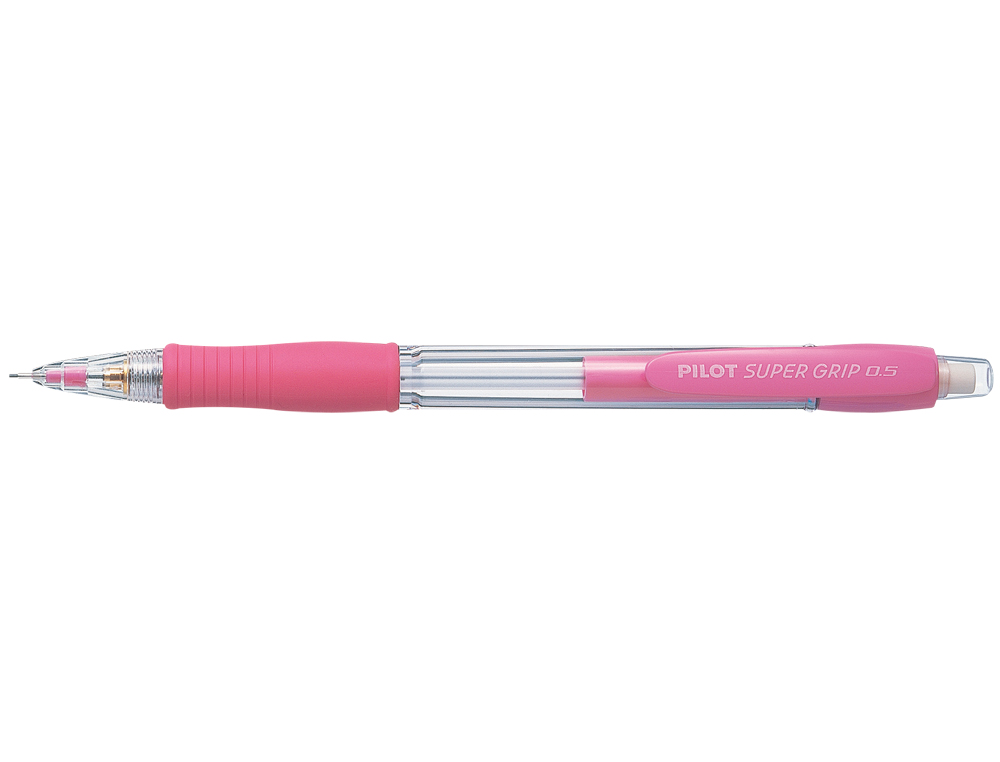 Lapiseira Pilot Super Grip Rosa 0,5 mm com Grip ( Imagem 2 de 2 ) - Preview