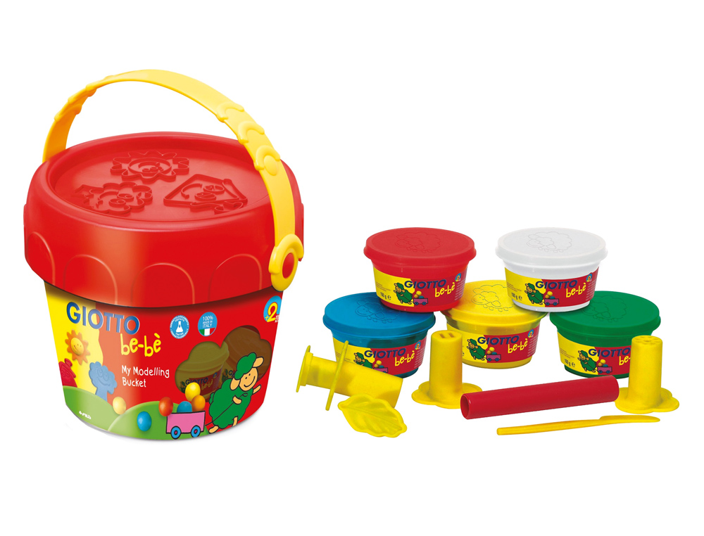 Pasta Giotto Bebe Para Modelar Cubo Maxi com Acessórios Dermatológicamente Testado ( Imagem 3 de 3 ) - Preview