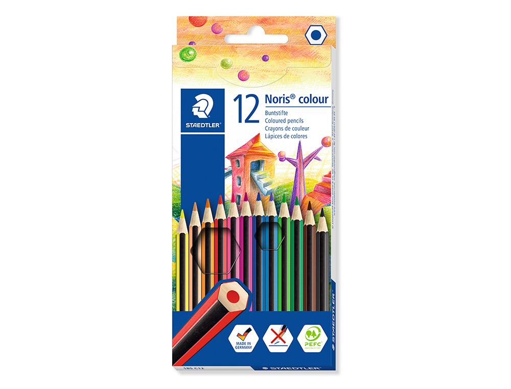 STAEDTLER - 12 LAPIS DE COR - 185 C12 ( Imagem 3 de 3 ) - Preview
