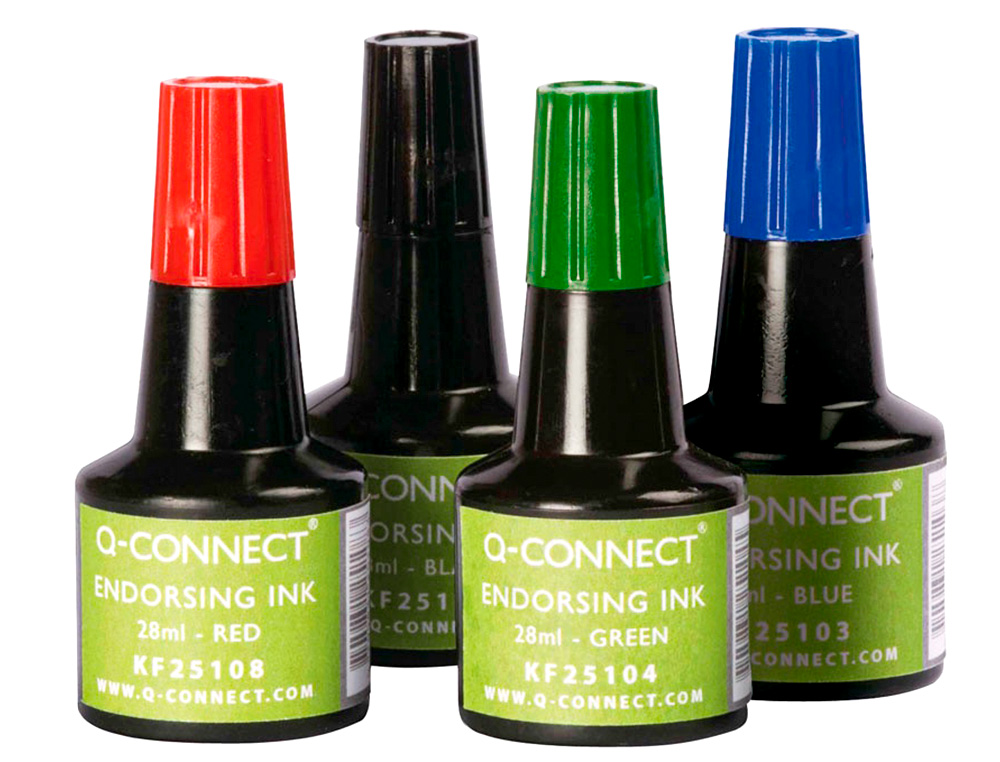 Tinta para Almofada Q-Connect - Azul ( Imagem 5 de 6 ) - Preview