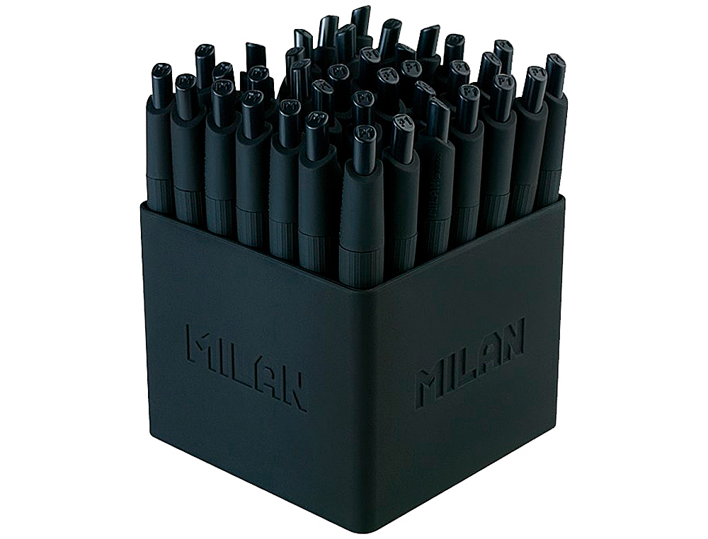 Esferografica milan p1 retratil 1 mm touch preto expositor de 40 unidades ( Imagem 2 de 4 ) - Preview