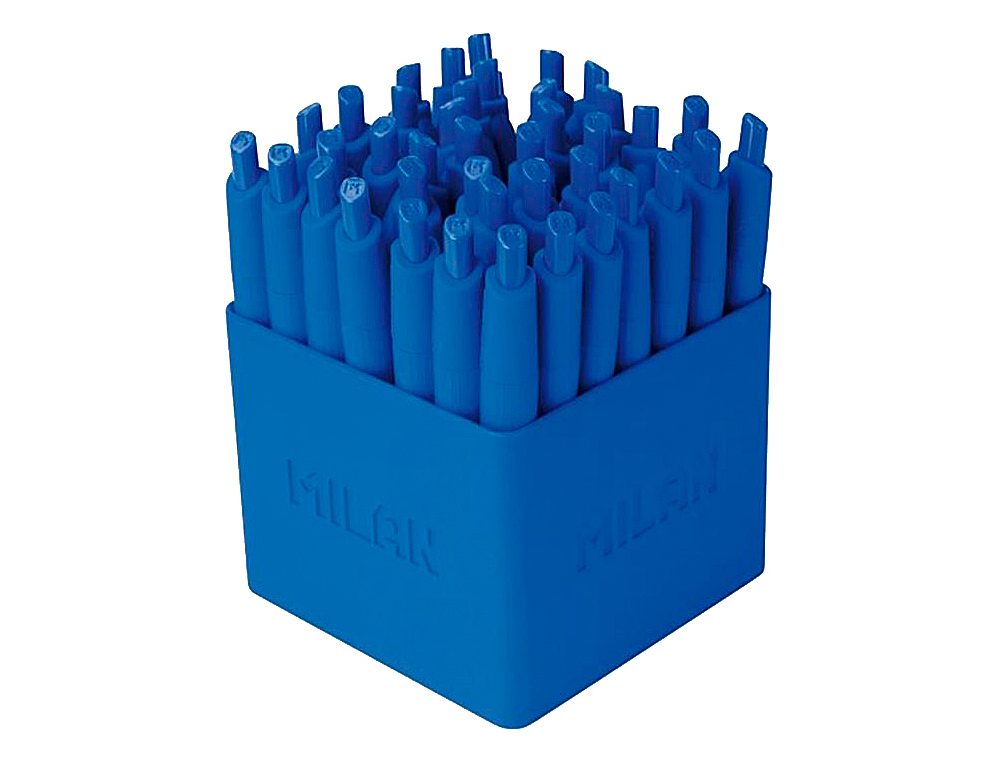 Esferografica milan p1 retratil 1 mm touch azul expositor de 40 unidades ( Imagem 2 de 3 ) - Preview