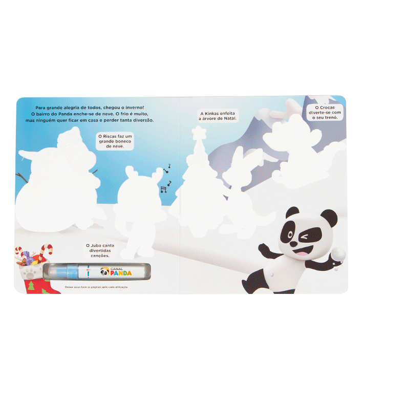 Panda e as estações do ano ( Imagem 2 de 2 ) - Preview