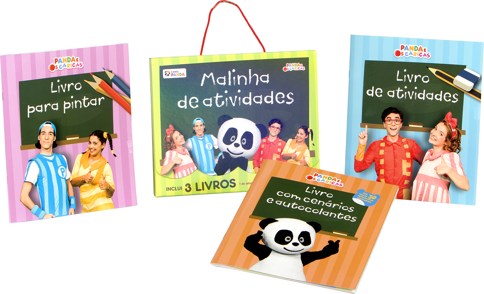 Panda e os Caricas - Malinha de Atividades ( Imagem 2 de 2 ) - Preview