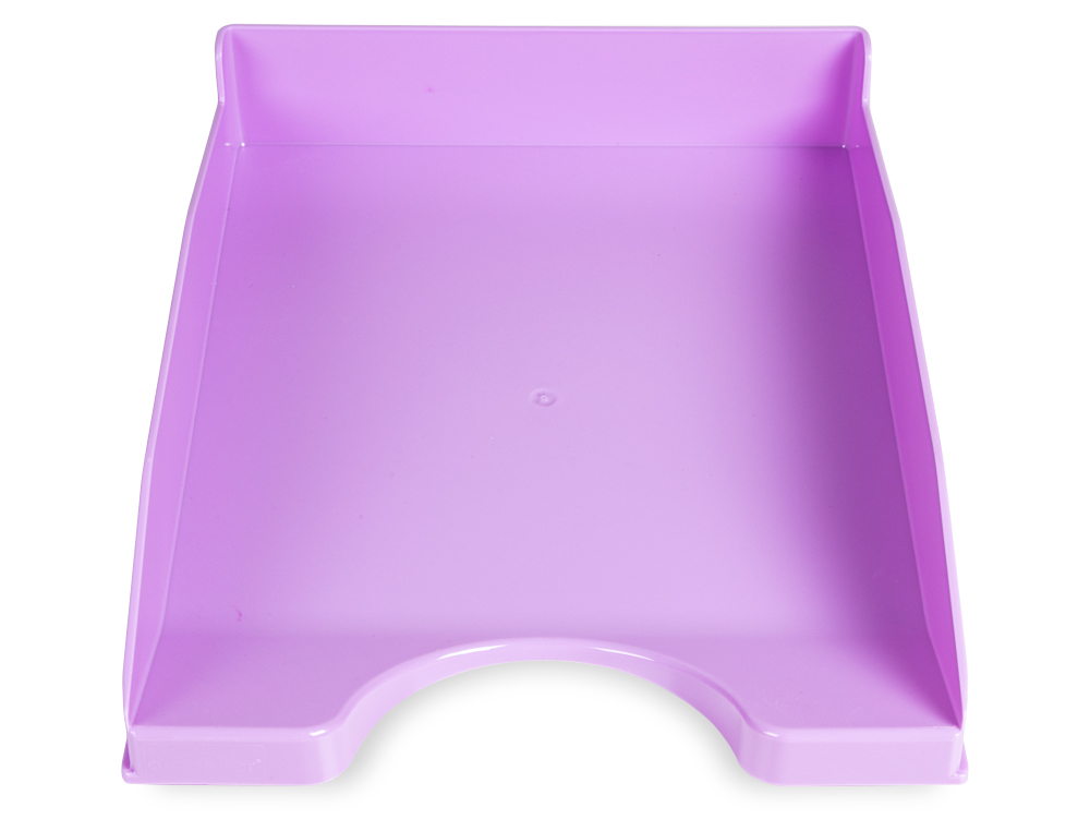 Tabuleiro de secretaria plastico q-connect lavanda opaco ( Imagem 2 de 8 ) - Preview