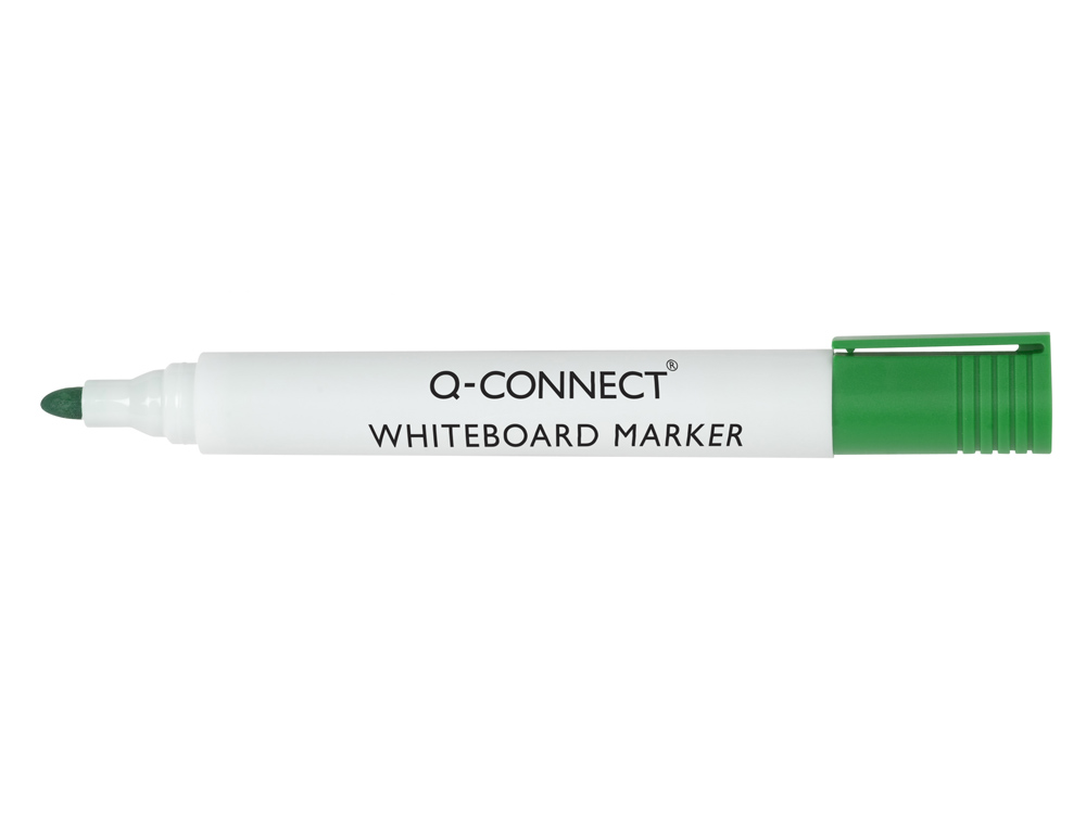 Marcador Q-Connect Para Quadro Branco de Ponta Redonda 3.0mm - Verde ( Imagem 4 de 7 ) - Preview