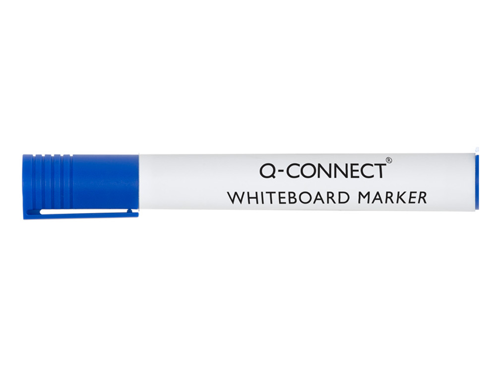 Marcador Q-Connect Para Quadro Branco de Ponta Redonda 3.0mm - Azul ( Imagem 4 de 5 ) - Preview