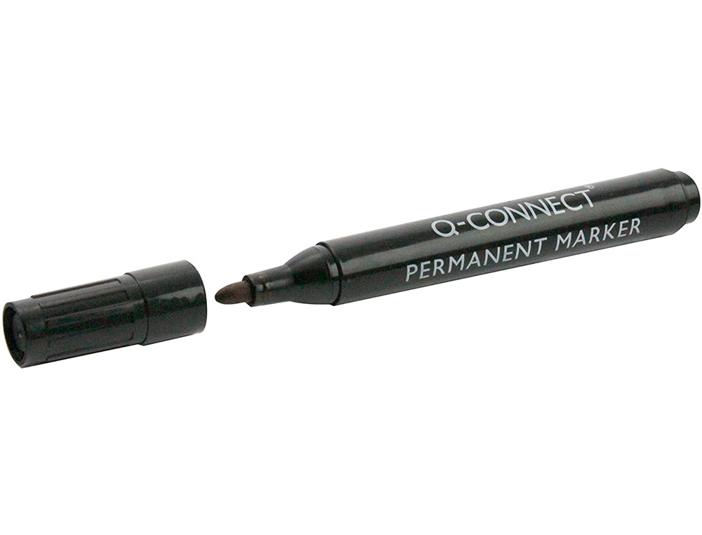 Q-CONNECT - MARC. PERMANENTE 3mm PRETO - KF26045 ( Imagem 3 de 6 ) - Preview