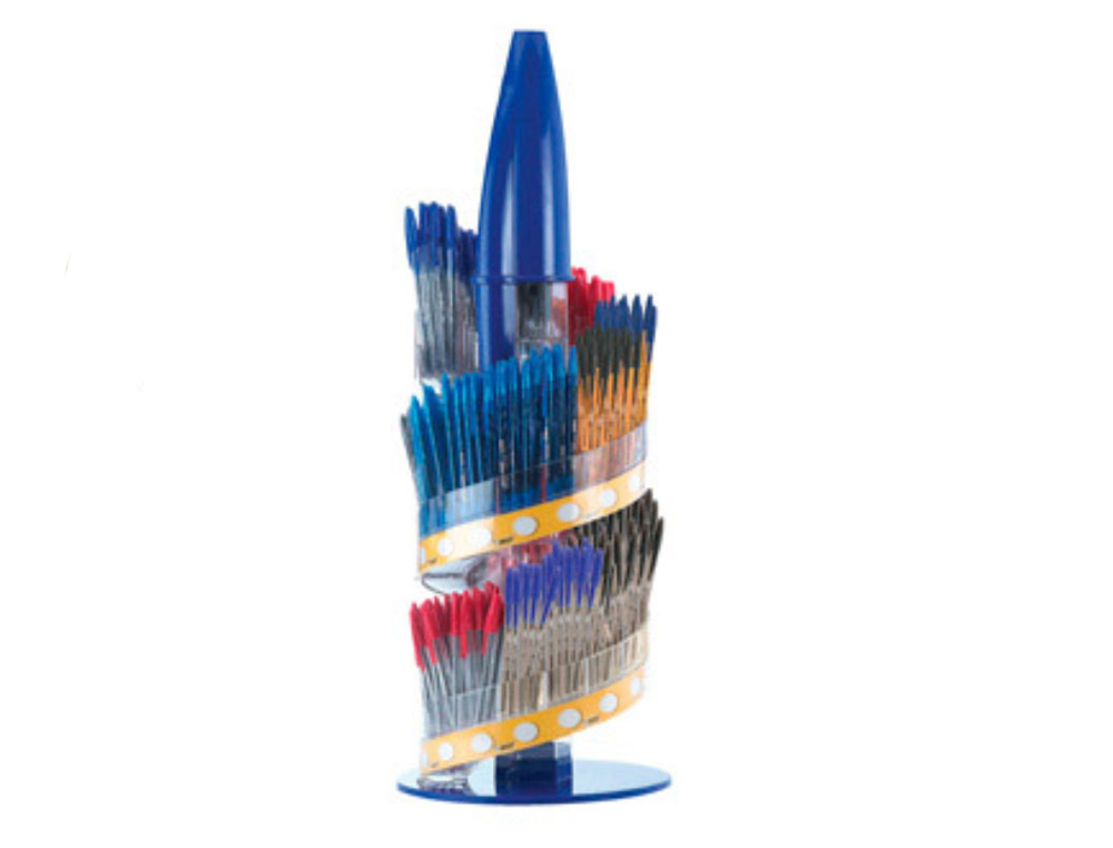 Esferográfica bic cristal famile expositor de 770 unidades sortidas promo oferta 150 bic cristal azul ( Imagem 2 de 3 ) - Preview
