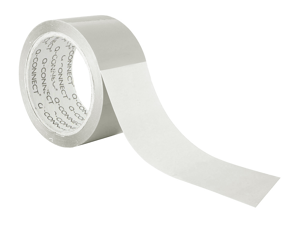 Fita adesiva q-connect polipropileno transparente 66 mt x 75 mm ( Imagem 3 de 6 ) - Preview