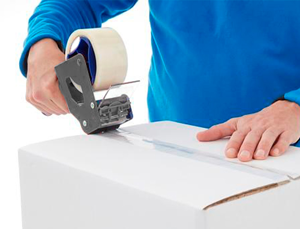 Fita adesiva q-connect polipropileno transparente 66 mt x 75 mm ( Imagem 5 de 6 ) - Preview