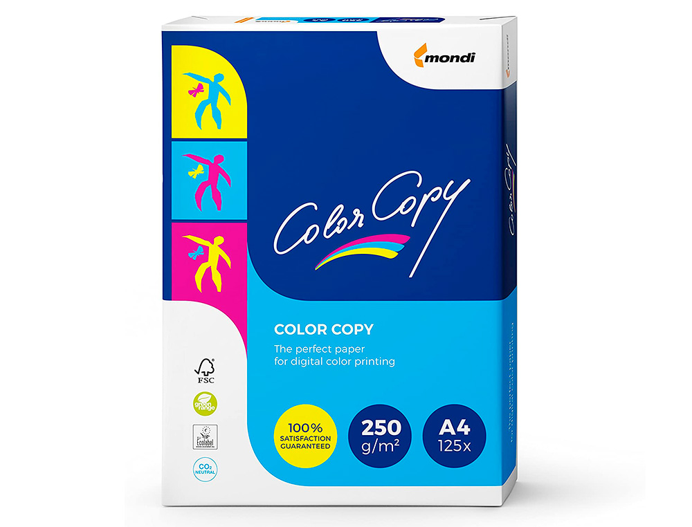 Papel color copy brilhante din a4 125 folhas 250 gr ( Imagem 2 de 6 ) - Preview