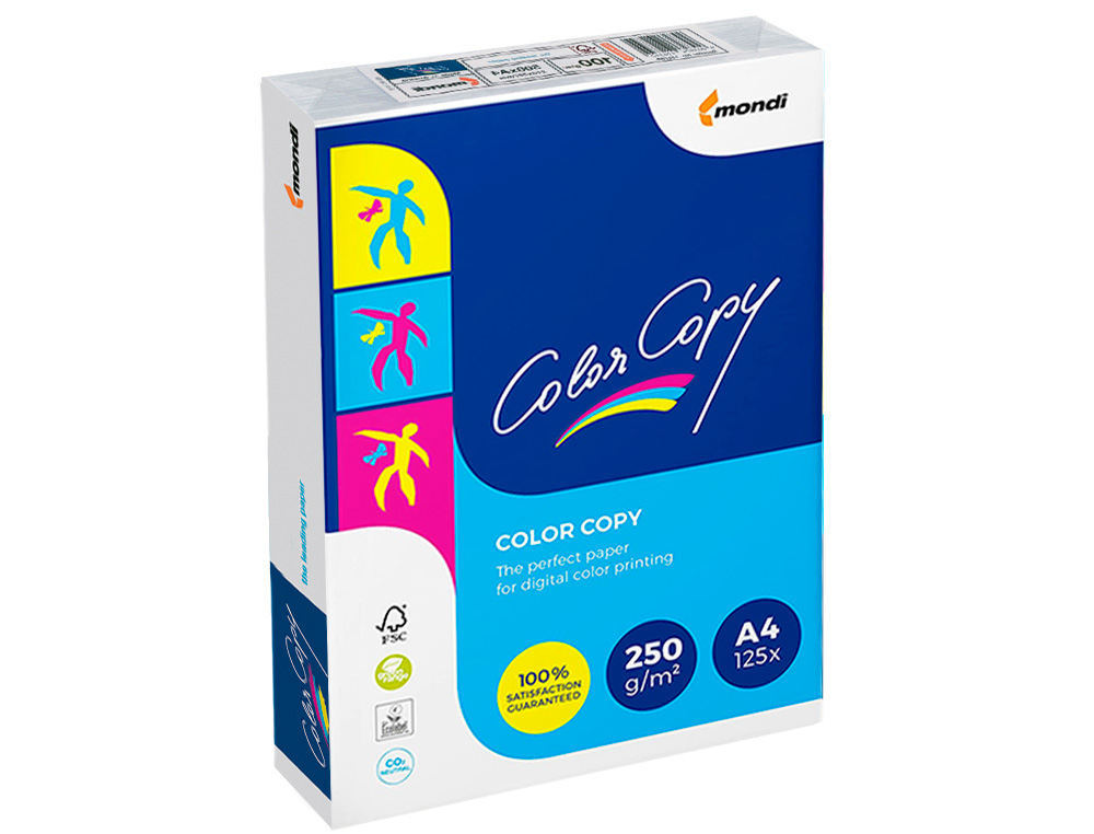 Papel color copy brilhante din a4 125 folhas 250 gr ( Imagem 3 de 6 ) - Preview