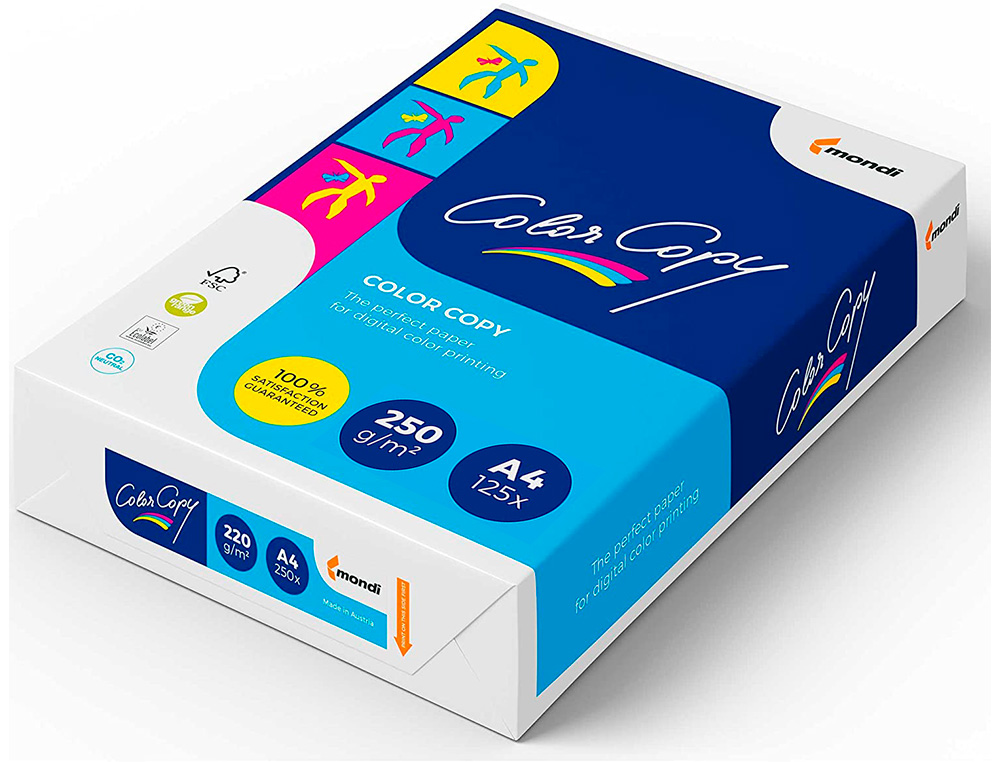 Papel color copy brilhante din a4 125 folhas 250 gr ( Imagem 4 de 6 ) - Preview