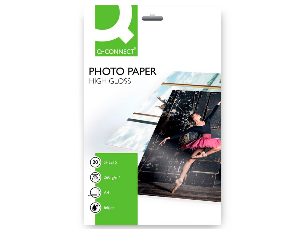 Papel Fotografia Q-Connect Glossy Caixa 20 Folhas 260 gr Papel Revestido ( Imagem 4 de 12 ) - Preview