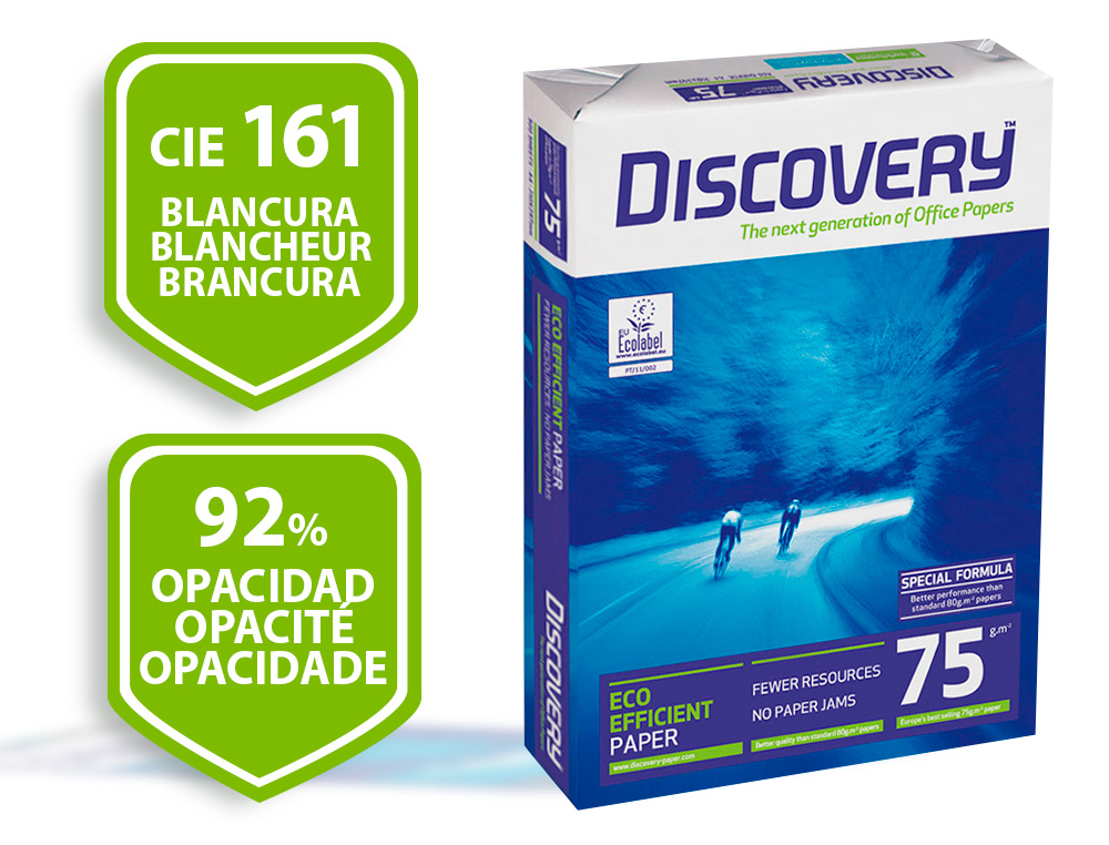 Papel fotocopia discovery din a3 pack 500 folhas 75 gr ( Imagem 4 de 12 ) - Preview