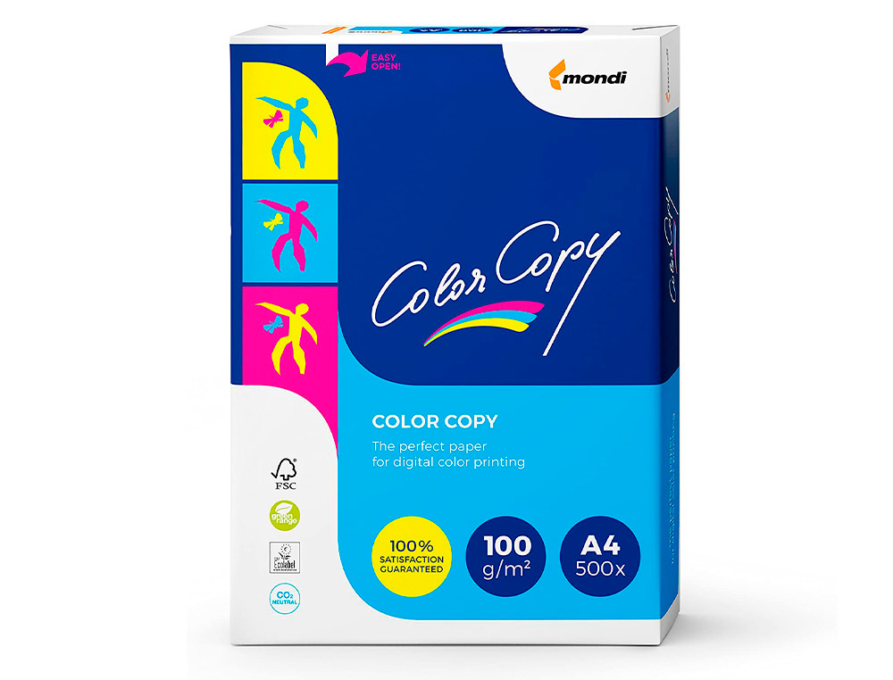 Papel Color Copy Brilhante Din A4 500 Folhas 100 gr ( Imagem 2 de 6 ) - Preview