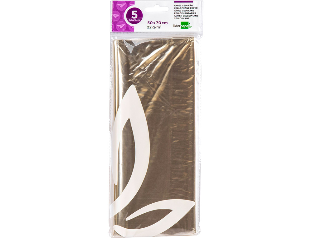 LIDERPAPEL - 5 FLS CELOFANE TRANSP. - 75026 ( Imagem 2 de 7 ) - Preview