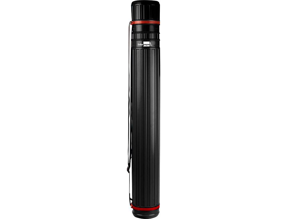 Tubo Porta Desenhos Extensivel, Cor Preto - Liderpapel - 125 cm ( Imagem 2 de 15 ) - Preview