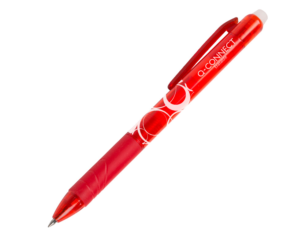 Esferografica q-connect retratil apagavel 0,7 mm cor vermelho ( Imagem 2 de 9 ) - Preview
