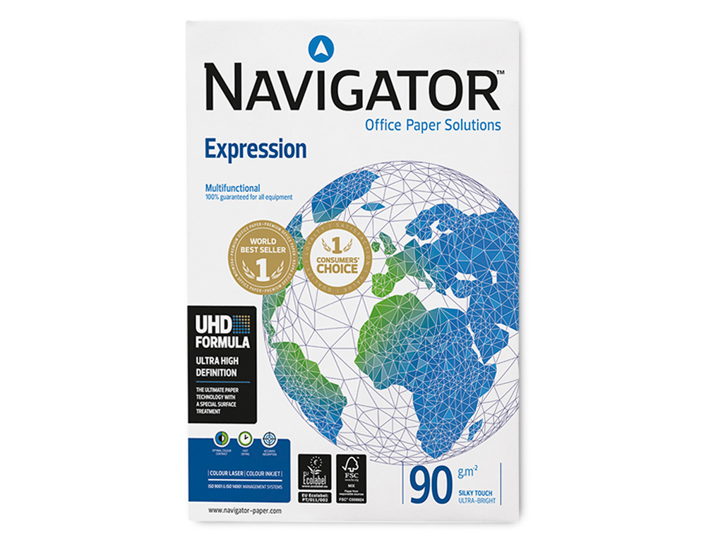 NAVIGATOR - PAPEL FOTOCOPIA A4 90G ( Imagem 3 de 8 ) - Preview